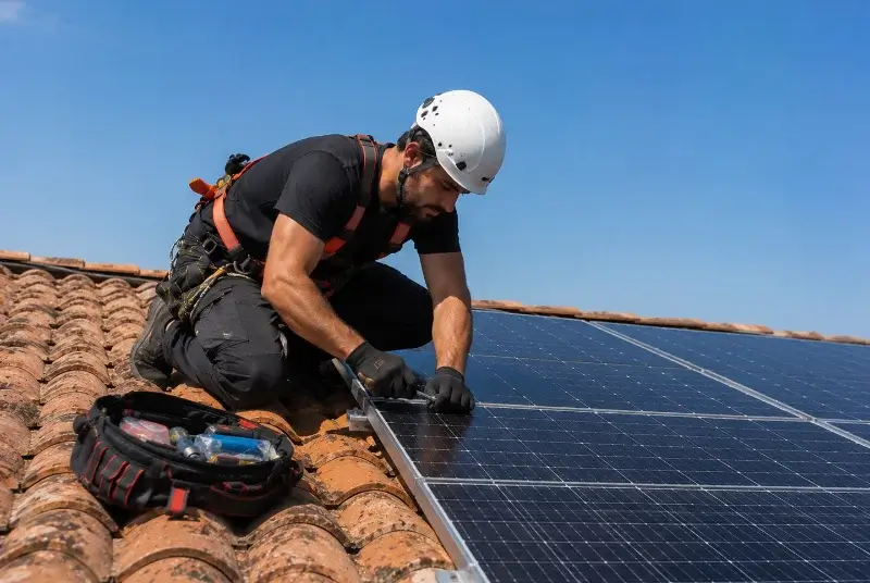 Maintenance et monitoring de panneaux solaires à Montauroux