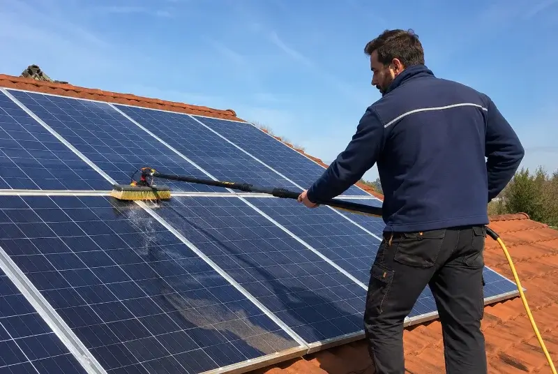 Nettoyage et entretien de panneaux solaires à Montauroux