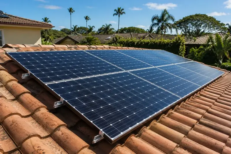 Installation de panneaux solaires à Montauroux