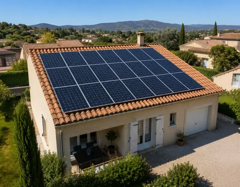 Prime à l'autoconsommation panneaux solaires Montauroux — aide financière de l'État
